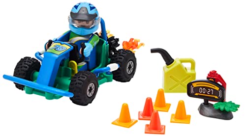プレイモービル ブロック 組み立て Playmobil - City Life Go-Kart Racer Gift Set