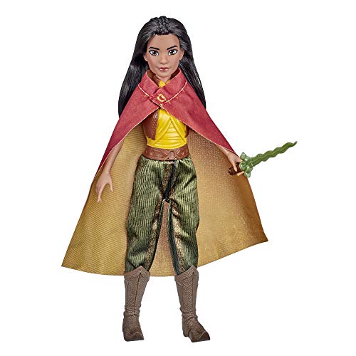 ディズニープリンセス Disney Princess Raya Fashion Doll with Clothes, Shoes, and Sword, Inspired by D