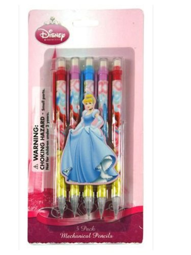 ディズニープリンセス Disney Princess Mechanical Pencils (5 Pack)