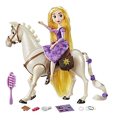 ディズニープリンセス Disney Tangled The Series Rapunzel and Royal Horse Maximus