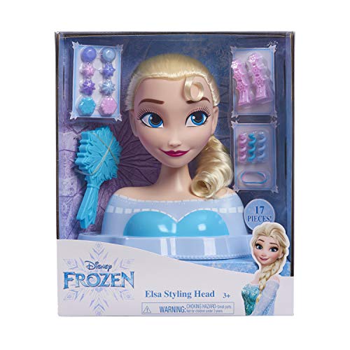 アナと雪の女王 アナ雪 ディズニープリンセス Disney's Frozen Elsa Styling Head 17 Pieces