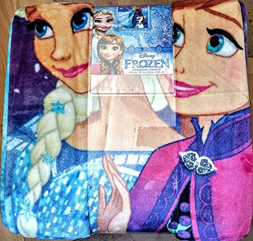 アナと雪の女王 アナ雪 ディズニープリンセス Disney Frozen 59x78 Oversize Throw - Perfect