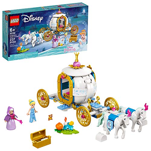 レゴ ディズニープリンセス LEGO Disney Cinderella's Royal Carriage 43192; Creative Building Kit T