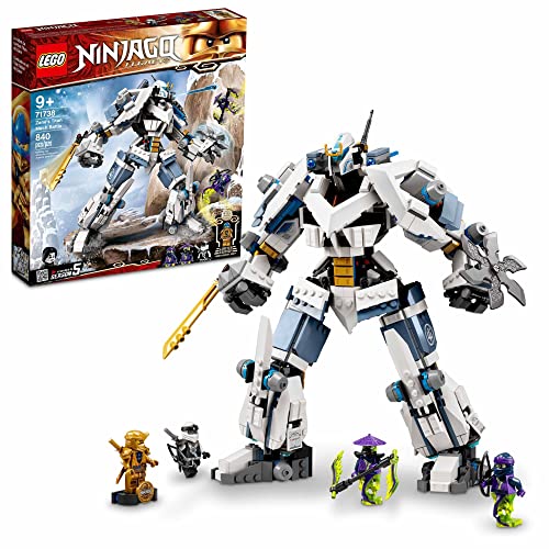 レゴ ニンジャゴー LEGO NINJAGO Legacy Zane's Titan Mech Battle, 71738 Action Figure Ninja Toy with G