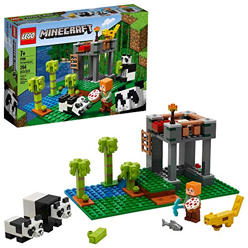 レゴ マインクラフト LEGO Minecraft The Panda Nursery 21158 Construction Toy for Kids, Great Gift for