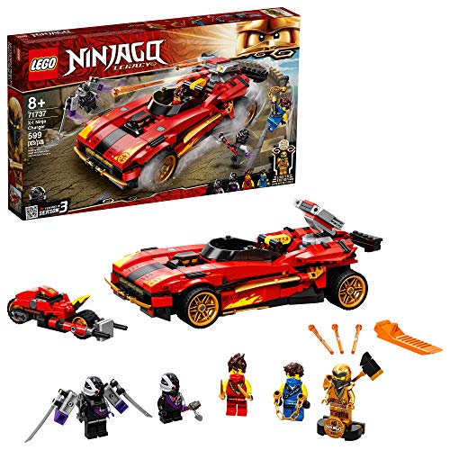 レゴ ニンジャゴー LEGO NINJAGO Legacy X-1 Ninja Charger 71737 Ninja Toy Building Kit Featuring Motorcy
