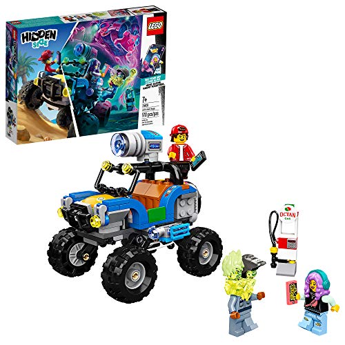 レゴ LEGO Hidden Side Jack's Beach Buggy 70428 Popular Ghost Toy, Cool Augmented Reality, New 2020 (AR) Play