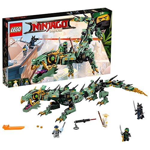 レゴ ニンジャゴー Ninjago Dragon Playset, Green Ninja Mech Dragon Toy from The Lego Ninjago Movie