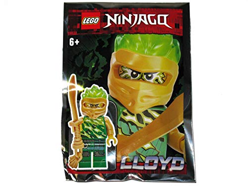 レゴ ニンジャゴー LEGO Ninjago Lloyd FS Spinjitzu Slam Minifigure Foil Pack # 5 with Pearl Gold Sword