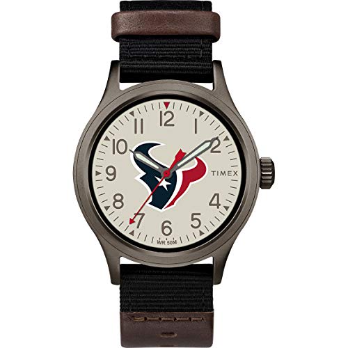 腕時計 タイメックス メンズ Timex Men's TWZFTXNMB NFL Clutch Houston Texans Watch