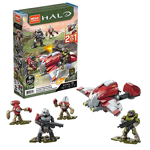 メガブロック メガコンストラックス ヘイロー Mega Construx Halo Hijacked Ghost Vehicle Halo