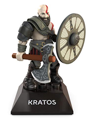 メガブロック メガコンストラックス 組み立て Mega Construx Pro Builder God of War Kratos Fig