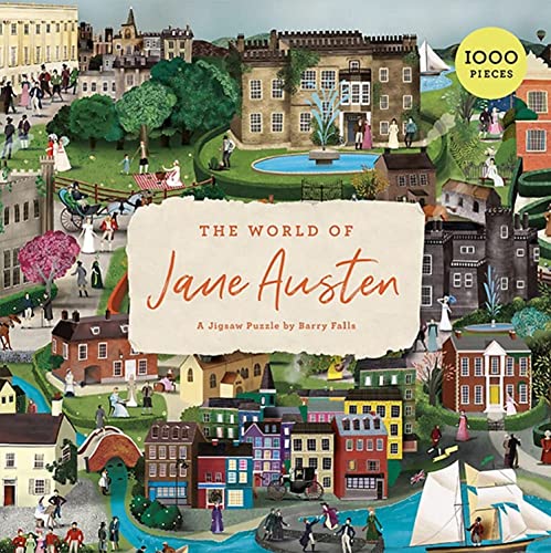 ジグソーパズル 海外製 アメリカ Laurence King The World of Jane Austen 1000 Piece Puzzle
