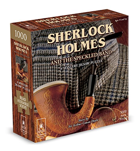 ジグソーパズル 海外製 アメリカ Bepuzzled Classic Mystery Jigsaw Puzzle - Sherlock Holmes, 1000