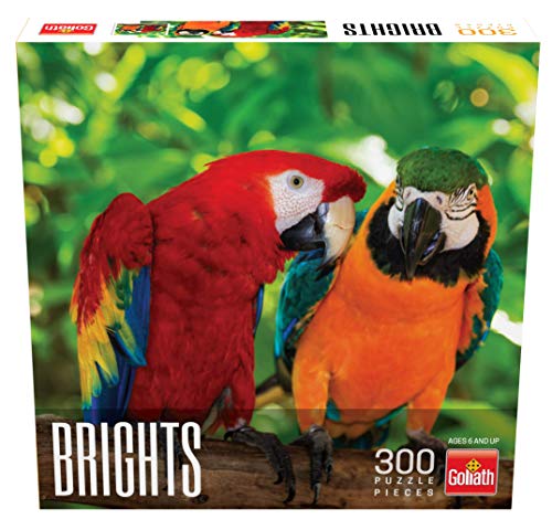 ジグソーパズル 海外製 アメリカ Brights Puzzles: Parrots by Goliath