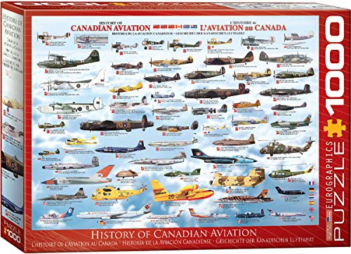 ジグソーパズル 海外製 アメリカ EuroGraphics History Canadian Aviation 1000 Piece Puzzle (6000-02