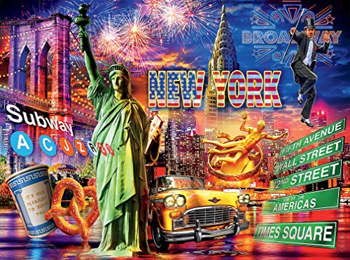 ジグソーパズル 海外製 アメリカ Ceaco Cities Collection New York Puzzle - 1000Piece Multi-colored