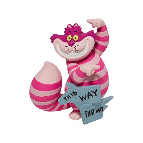 エネスコ Enesco 不思議の国のアリス チェシャ猫 「This Way」 ミニフィギュア インテリア ディズニ