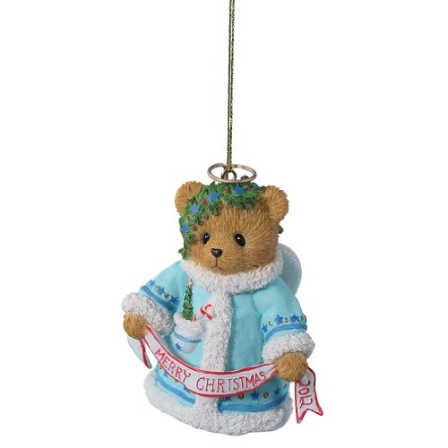 エネスコ Enesco 置物 インテリア Enesco Cherished Teddies Collection 2012 Dated Merry Christmas Bell