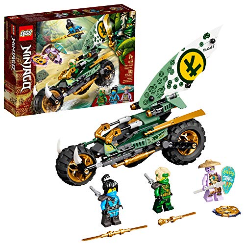 レゴ ニンジャゴー LEGO NINJAGO Lloyd's Jungle Chopper Bike 71745 Building Kit; Ninja Bike Toy Featur
