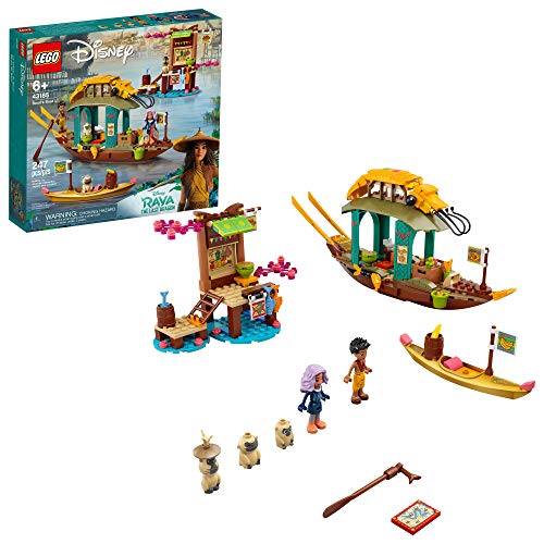 レゴ LEGO Disney Boun's Boat 43185 Building Kit; an Imaginative Toy Building Kit; Best for Kids Who Like E