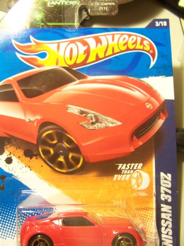 ホットウィール マテル ミニカー Hot Wheels 2011 Faster Than Ever Nissan 370Z 3/10 on Green Lanter