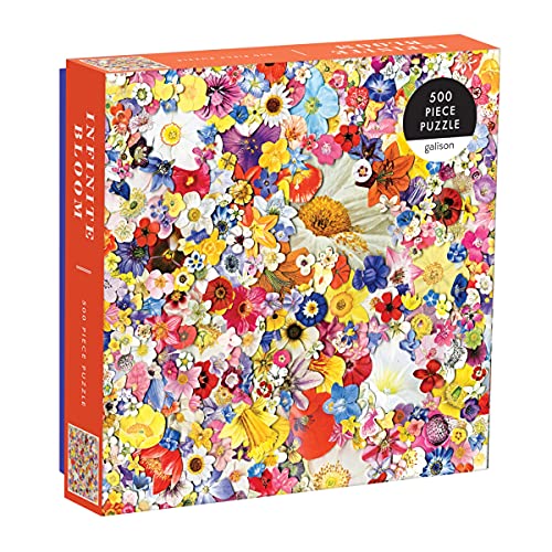 ジグソーパズル 海外製 アメリカ Galison Infinite Bloom 500 Piece Jigsaw Puzzle for Adults and Fam