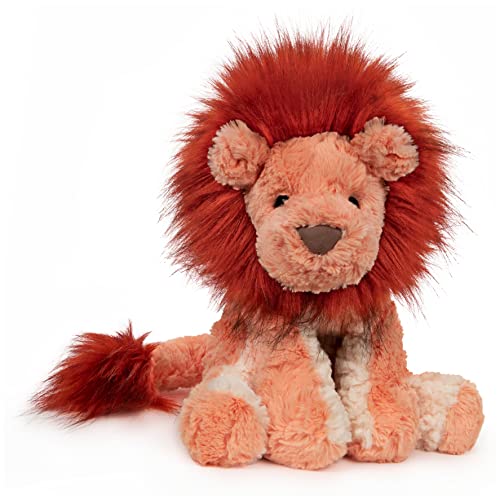 ガンド GUND ぬいぐるみ GUND Cozys Collection Lion Plush Stuffed Animal for Ages 1 and Up, Orange/Red,