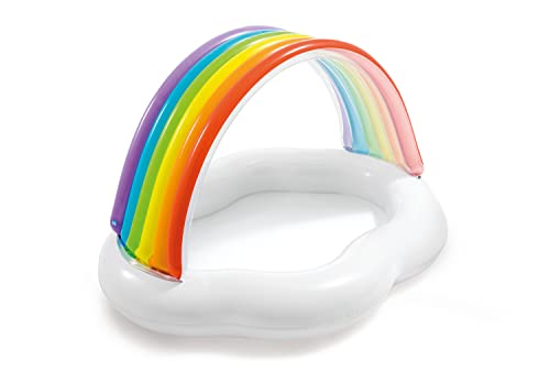 プール ビニールプール ファミリープール Intex 57141EP Round Inflatable Rainbow Cloud Outdoor