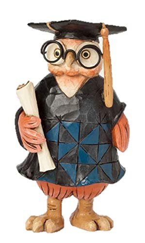 エネスコ Enesco 置物 インテリア Jim Shore Special Occasions Miniature Graduation Owl Figurine 40394