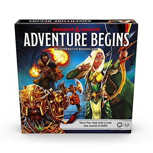 ボードゲーム 英語 アメリカ Dungeons & Dragons Adventure Begins, Cooperative Fantasy Board Game, Fa