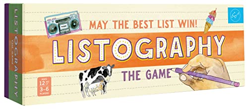 ボードゲーム 英語 アメリカ Listography: The Game: May The Best List Win! (Board Games, Games for A