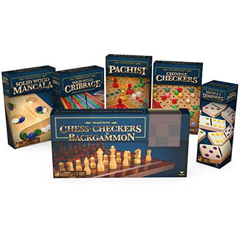 ボードゲーム 英語 アメリカ Spin Master Games Classic Board Games 6-Pack Bundle, for Adults, Famili