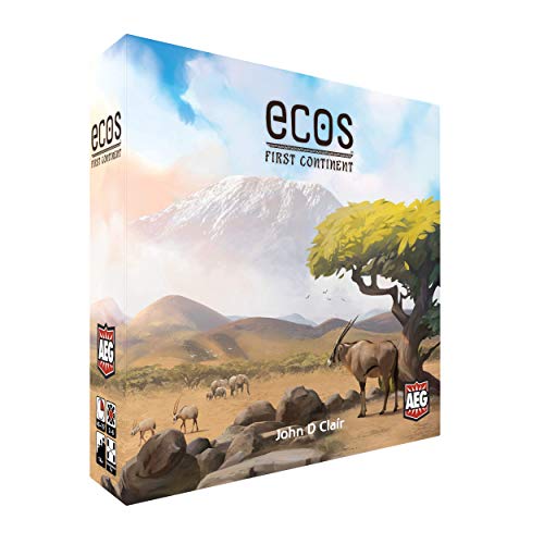 ボードゲーム 英語 アメリカ Ecos: The First Continent Board Game, Build Nature and Animals, Unique