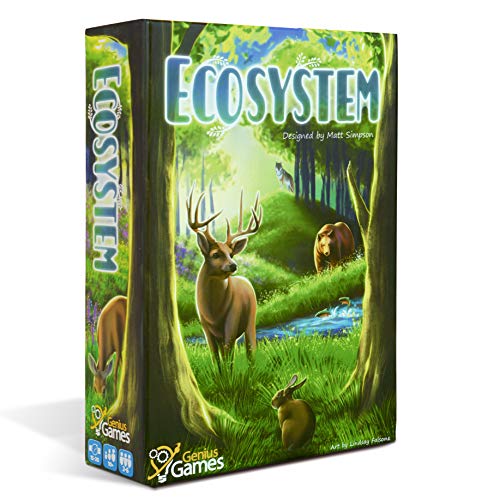 ボードゲーム 英語 アメリカ Ecosystem - A Family Card Game about Animals, their Habitats, and Biodi