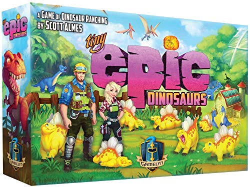ボードゲーム 英語 アメリカ Gamelyn Games Tiny Epic Dinosaurs,12+ years