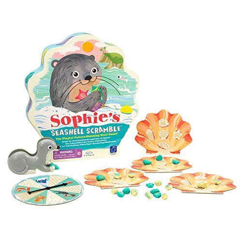 ボードゲーム 英語 アメリカ Educational Insights Sophie's Seashell Scramble Game for Preschoolers &