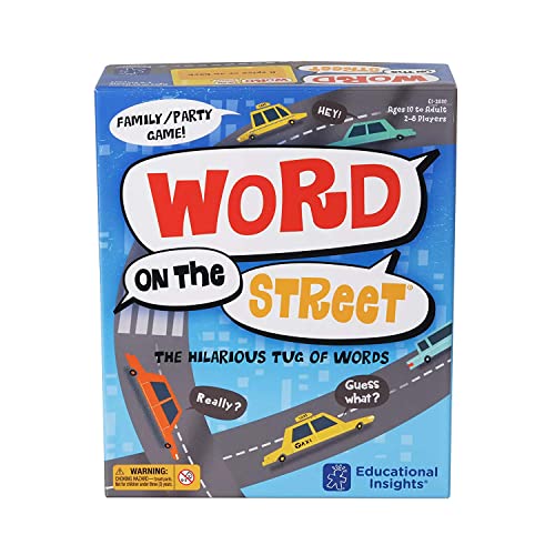 ボードゲーム 英語 アメリカ Educational Insights Word on the Street, Word Game for Family Game Nigh