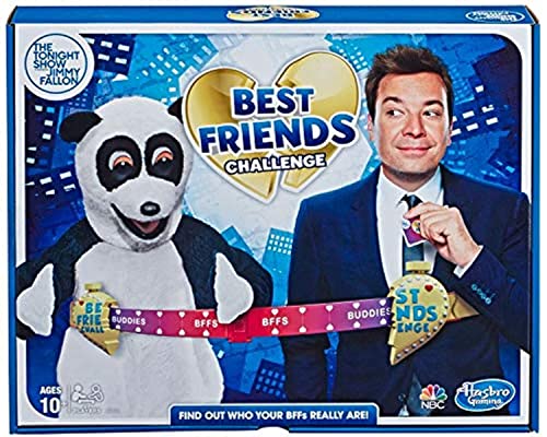 ボードゲーム 英語 アメリカ Hasbro Gaming The Tonight Show Starring Jimmy Fallon Best Friends Chall