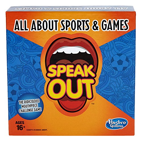 ボードゲーム 英語 アメリカ Hasbro Gaming Speak Out Expansion Pack: All About Sports and Games