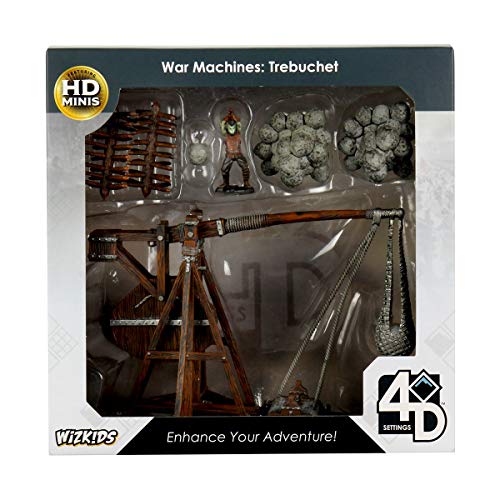 ボードゲーム 英語 アメリカ WizKids 4D Settings: War Machines: Trebuchet Tabletop RPG Accessory