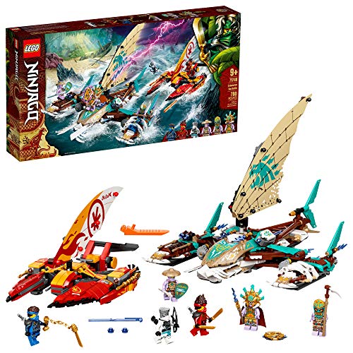 レゴ ニンジャゴー LEGO NINJAGO Catamaran Sea Battle 71748 Building Kit; Ninja Playset Featuring Catama