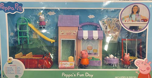Peppa Pig ペッパピッグ アメリカ直輸入 Peppa Pig Peppa's Fun Day Activity Figure Playset Include
