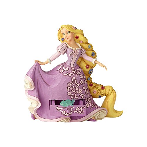 エネスコ Enesco 置物 インテリア Enesco Disney Traditions Rapunzel with Pascal Charm