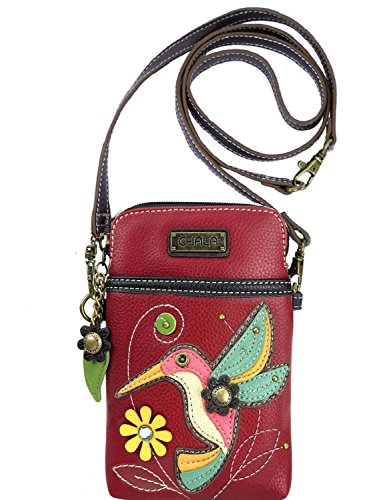 chala バッグ パッチ Chala Hummingbird Cellphone Crossbody Handbag - Convertible Strap Bird Lovers