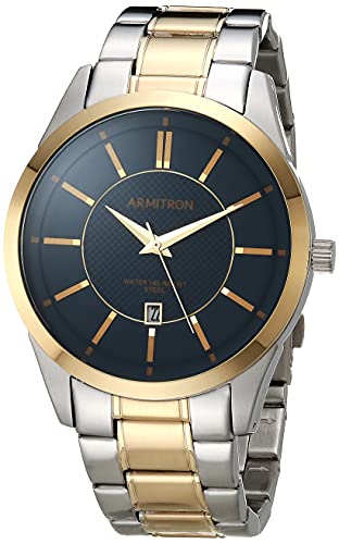 腕時計 アーミトロン メンズ Armitron Men's Date Function Two-Tone Watch and Bracelet Set, 20/5463
