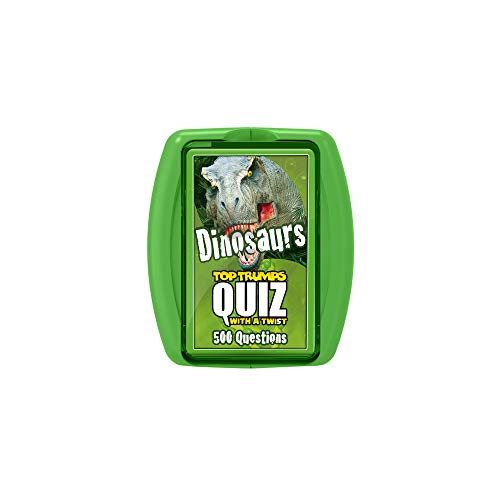 ボードゲーム 英語 アメリカ Dinosaur Top Trumps Quiz Game; Fun trivia about the great Terrible Liza