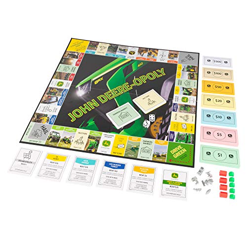 ボードゲーム 英語 アメリカ John Deere-opoly Kids Board Game ? Cooperative Farming Games for Kids