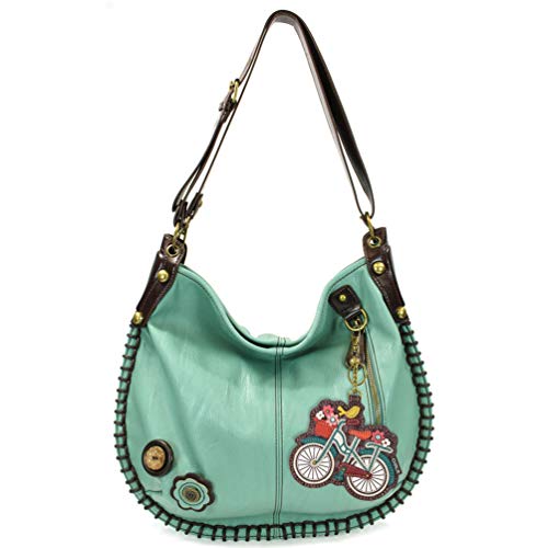 chala バッグ パッチ Chala Handbags, Casual Style, Soft, Large Shoulder or Crossbody Purse with Keyfob -