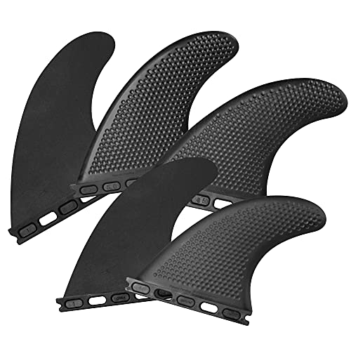サーフィン フィン マリンスポーツ 3DFINS Black Series High Performance Surfboard Fins - 5 Fin Se